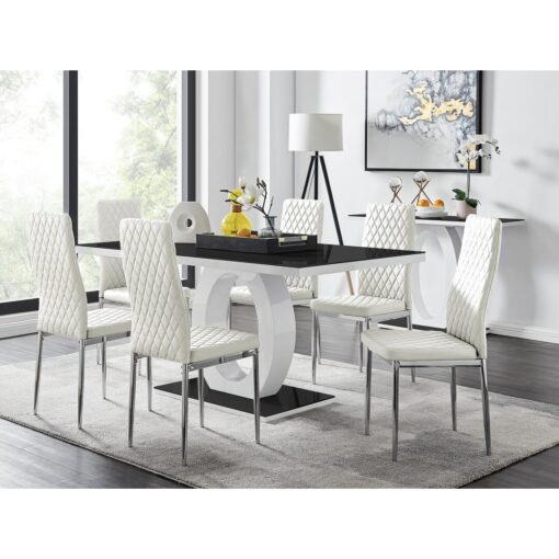 Dining Set with 6 Chairs