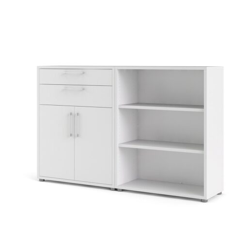 Dorin 2 -Door 2 -Drawer Filing Storage Cabinet