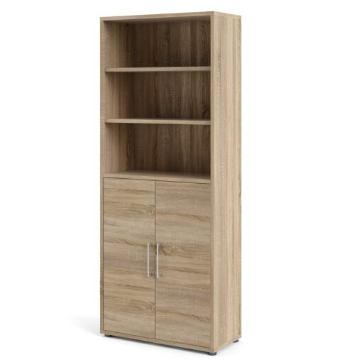 Dorin 2 -Door 4 -Shelf Storage Cabinet