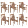 Eira Stacking Teak Patio Dining Armchair