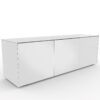 Frank Olsen Smart LED 3 Door Large TV Unit - White