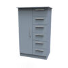 Fully Assembled Contrast 3 Door Wardrobe