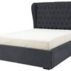 GFW Dakota Double Fabric End Lift Ottoman Bed - Pewter