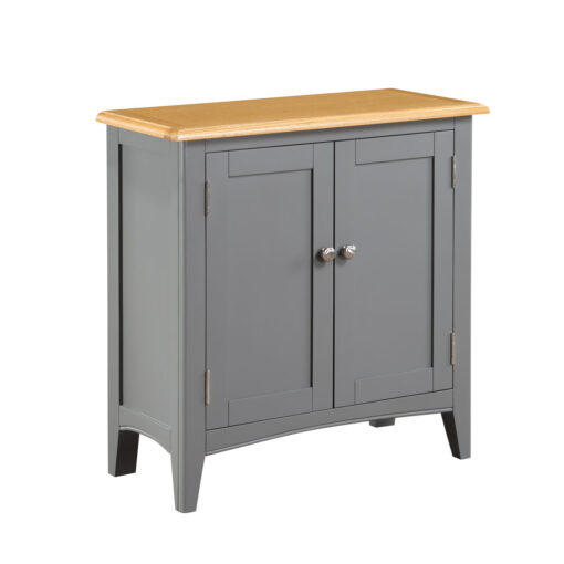 Gzifa Lainey Solid Wood 2 - Door Cabinet