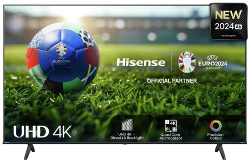 Hisense 75 Inch 75A6NTUK Smart 4K UHD HDR LED Freely TV