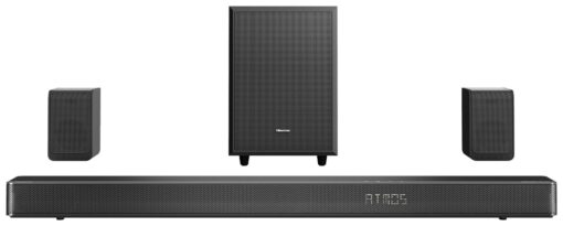 Hisense AX5125H 5.1.2Ch Sound Bar with Rear Speakers & Sub