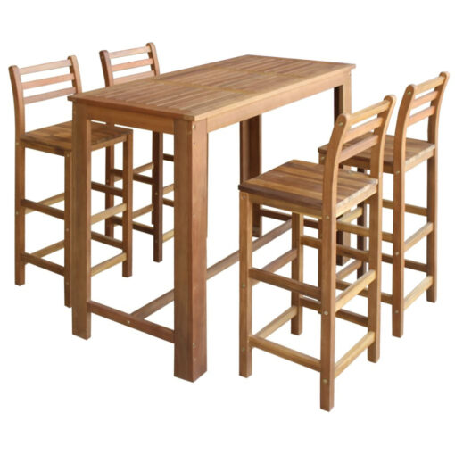 Hollowayville 4 - Person Dining Set