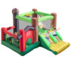 Inflatable Bounce House Farm Themed 6-in-1 Inflatable Castle w/Slides