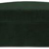 Jay-Be Velvet Footstool Chair Bed - Dark Green