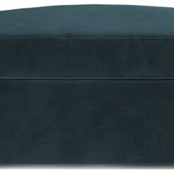 Jay-Be Velvet Footstool Chair Bed - Ink Blue