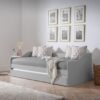 Julian Bowen Elba Wooden Day Bed with Trundle - Grey