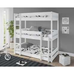 Kansas Single (3') Triple Sleeper Bunk Bunk Bed