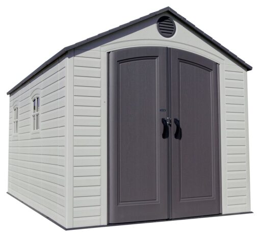 Lifetime Plastic Outdoor Storage Shed - 8x15ft