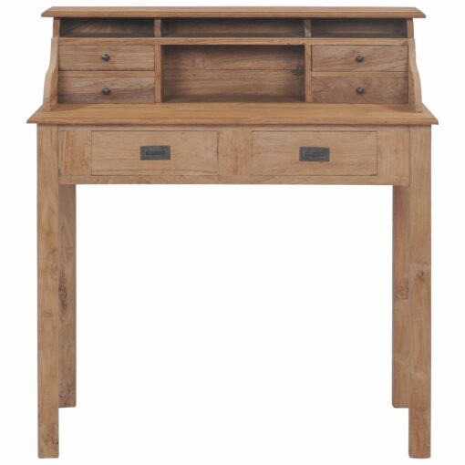 Lorene Solid Wood Secretary Desk