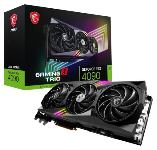 MSI Nvidia GeForce RTX 4090 GAMING X Trio 24GB Graphics Card