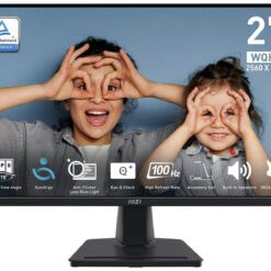 MSI Pro MP275Q 27 Inch 100Hz IPS WQHD Monitor