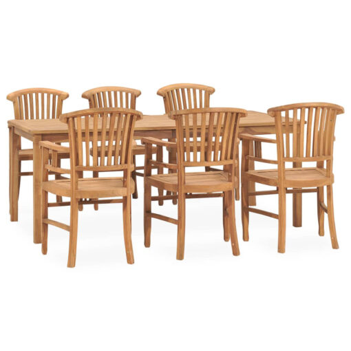 Meador Rectangular 6 - Person 200Cm Long Teak Dining Set