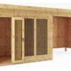 Mercia Maine Summerhouse with Patio Area - 18 x 6ft