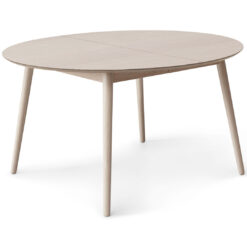 Meza by Hammel Round Extendable Dining Table with Wood legs 135/231cm