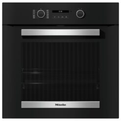 Miele H2465BP Built In Single Electric Oven - Black