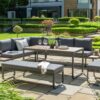 Norfolk Leisure Billingford 8 Seater Garden Corner Sofa Set