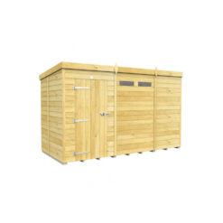 Pent Security Shed 5ft x 11ft Single Door Fast & Free 2-5 Nationwide Delivery