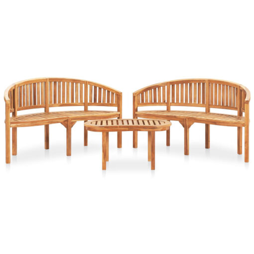 Perham Solid Wood 4 - Person Seating Group