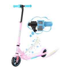 (Pink) RCB R11 Electric Scooter for Kids, 150W Motor