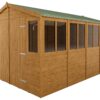 Rowlinson Shiplap Workshop Shed - 9x12ft