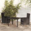 Rumson Square 3 - Piece 2 - Person 90Cm L Outdoor Table Set