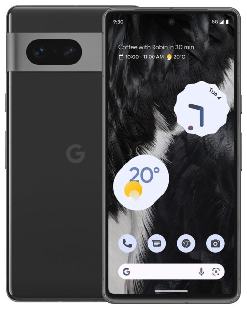 SIM Free Google Pixel 7 5G 256GB Mobile Phone - Obsidian