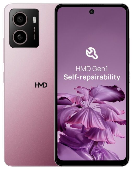 SIM Free HMD Pulse 64GB Mobile Phone - Dreamy Pink