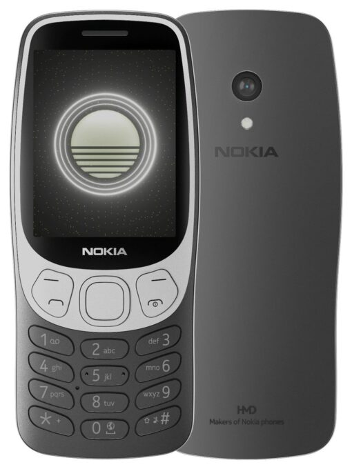 SIM Free Nokia 3210 Mobile Phone - Grunge Black