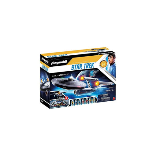 Star Trek 70548 U.S.S. Enterprise NCC-1701, With AR app, light effects and original sounds, 10-99 years