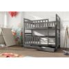 Truman Single (3') Solid Wood Standard Bunk Bed and Mattress by Isabelle & Max