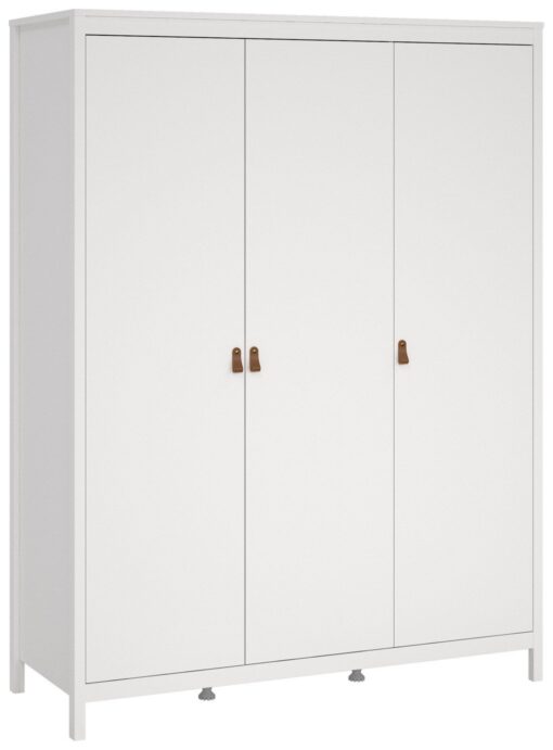 Tvilum Madrid 3 Door Wardrobe - White