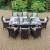 Vaishnavi 8 Seater Dining Set with Cushions