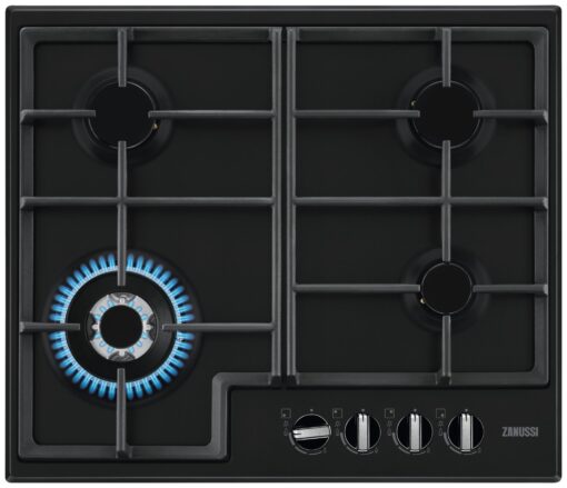 Zanussi ZGNN645K 60cm Gas Hob - Black