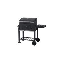 tepro Grillwagen Toronto Click Charcoal Barbecue, Anthracite/Stainless Steel