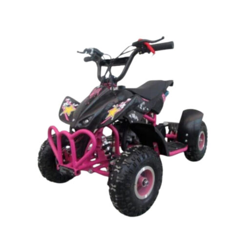 49cc Petrol Kids Pink Mini Quad Bike 2 Stroke Petrol Quad ATV Off Road