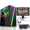 (500GB HDD, 2GB Nvidia GT730) Gaming PC Intel i5 1TB HDD 8GB RAM GT730 19" LED