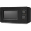 700W 20L Countertop Microwave Oven with Dual Knob