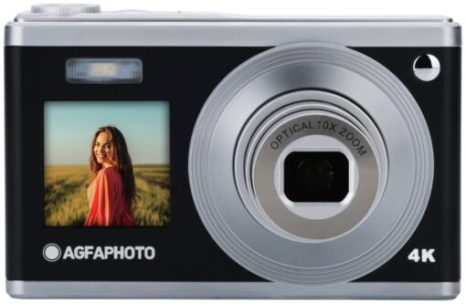 AGFA PHOTO DC9200 24MP 10x Zoom Compact Digital Camera Black