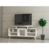 Alaila TV Stand for TVs up to 55" with 2 Side Tables