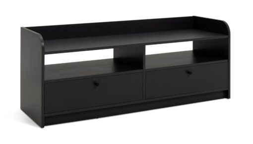 Argos Home Arran 2 Drawer TV Unit - Anthracite