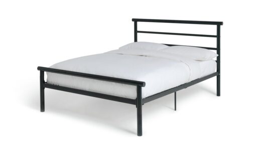 Argos Home Avalon Small Double Metal Bed Frame - Black