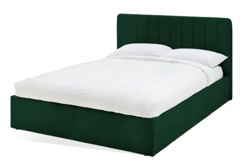 Argos Home Pandora Double End Lift Ottoman Bed- Forest Green