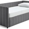 Argos Home Pandora Trundle Day Bed with 2 Mattresses - Grey