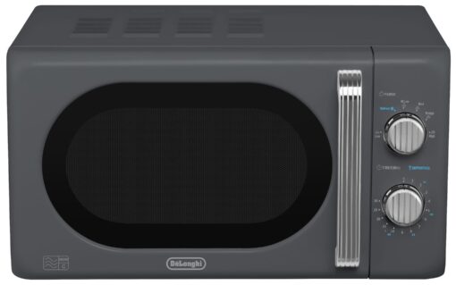 De'Longhi Argento Flora 800W Standard Microwave - Grey