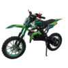 Dirt Bike Green Mini Motorbike Motocross Scrambler Petrol 49cc